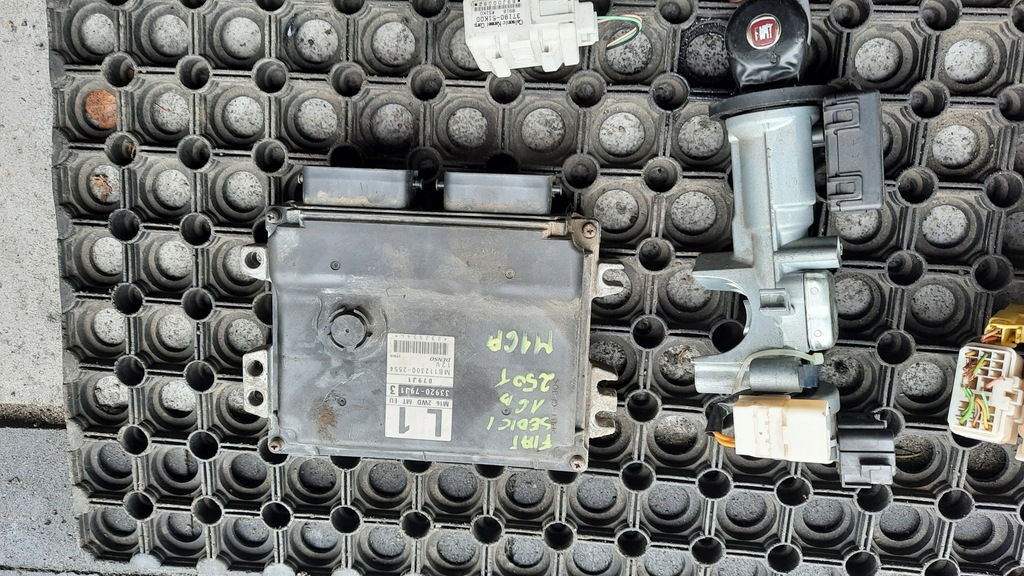 фото №6, Fiat sedici 2008 1.6 b набор стартовый бортовой компьютер