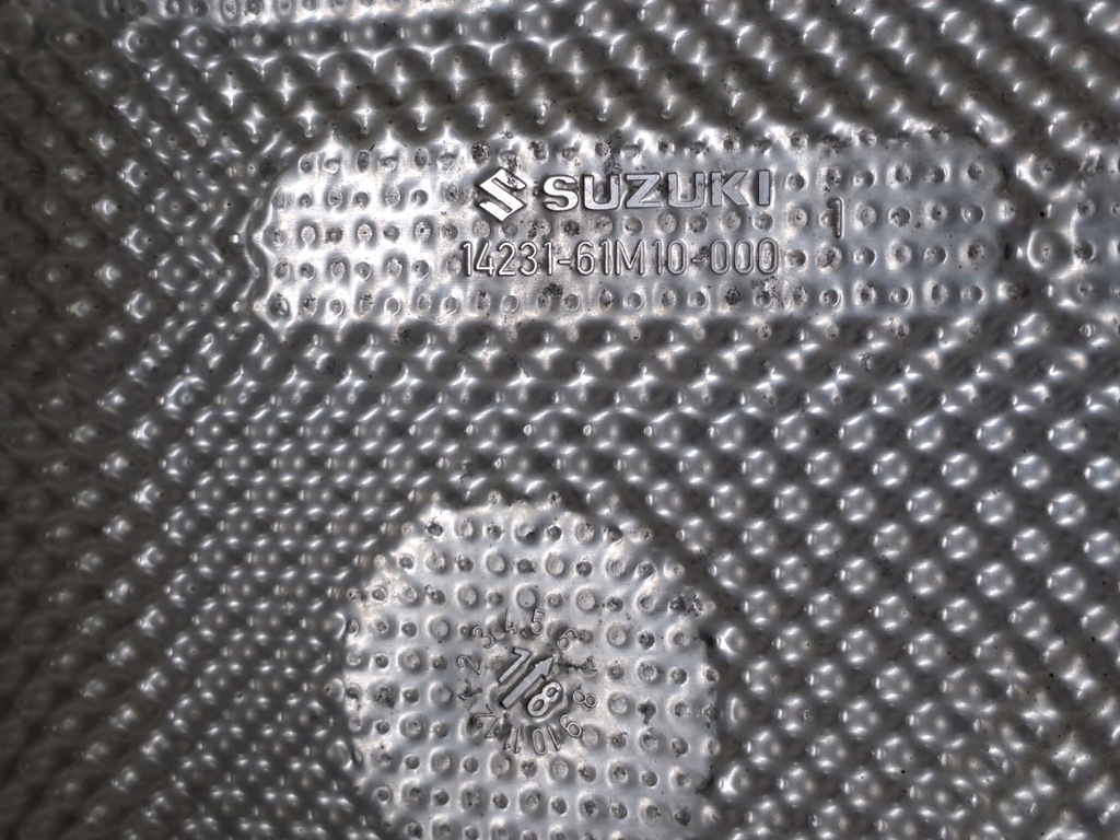 фото №9, Suzuki sx4 s-cross 18r lift 1.4t захист теплова вихлоп середня середина