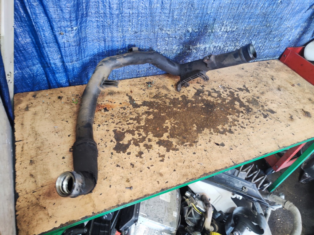 фото №1, Skoda fabia ii 1.4 tdi труба воздухозаборник впуск шланг интеркулер