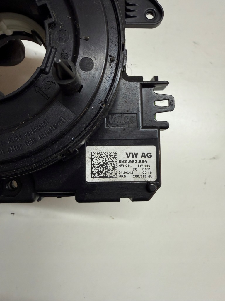 Стрічка шлейф air bag vw seat skoda audi 5k0953569 оригінал  śląsk Недорого