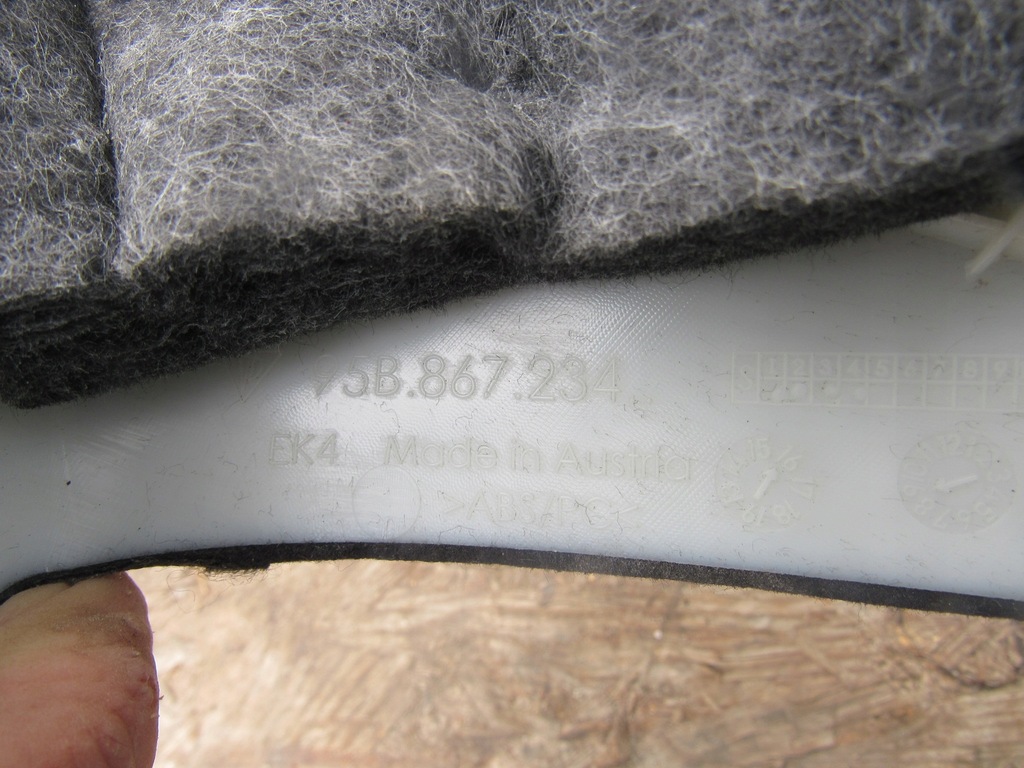 фото №16, Porsche macan 95b захист обшивка стійка lp