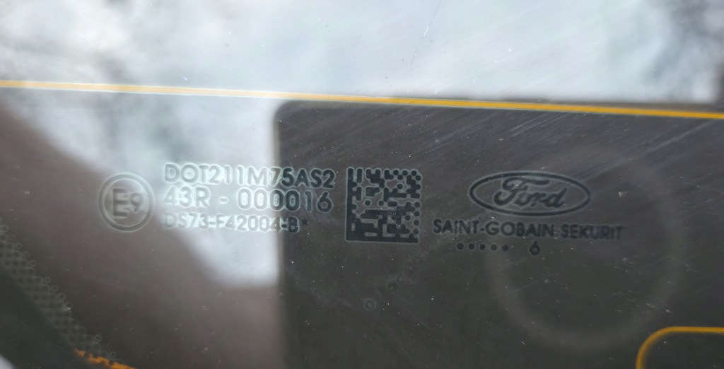 Стекло задняя задний  as2 ford mondeo mk5 sedan 2016r с Разборки