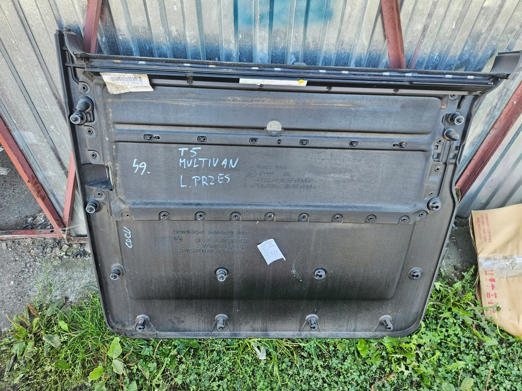 фото №6, Обшивка дверь сдвижные левая vw t5 multivan