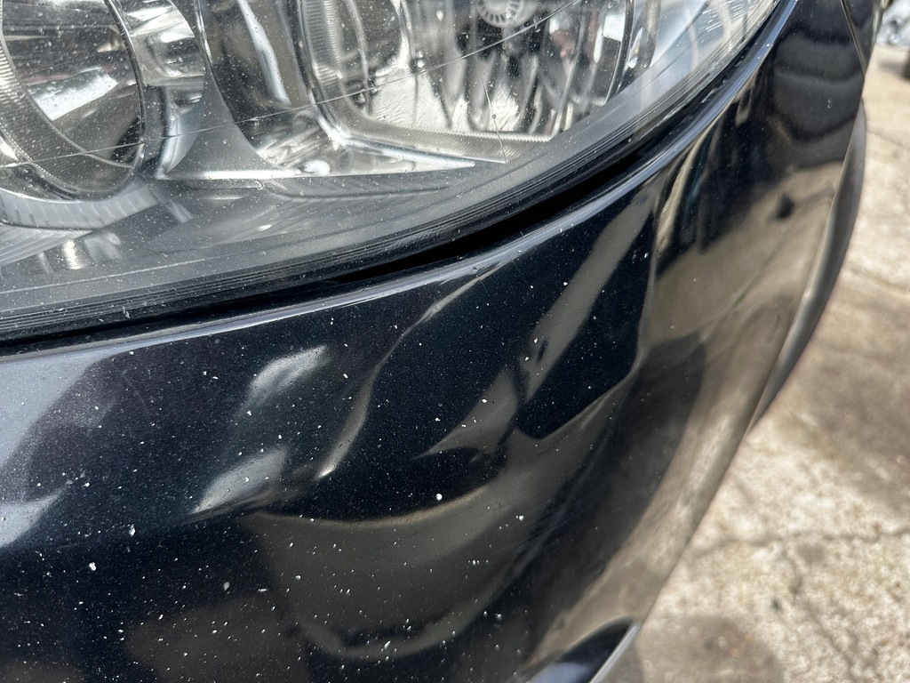 фото №7, Mercedes b klasa w246 бампер перед с хром i отверстиями pod датчики чёрный