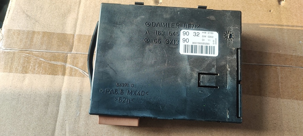фото №1, Модуль комфорту mercedes ml w163 a1635459032