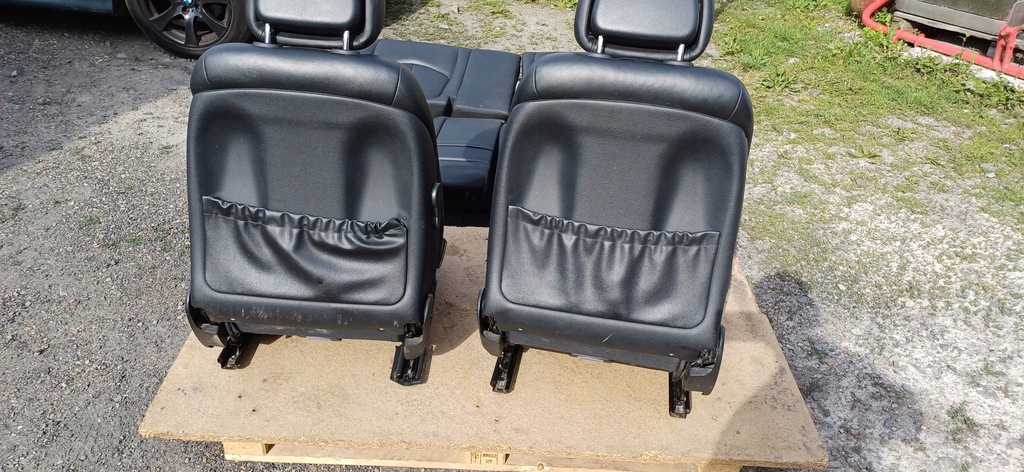 фото №8, Mercedes w211 сиденья заднее сиденье задняя перед сиденье кожа кожаный kombi