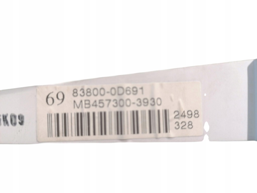 фото №5, Счетчик toyota yaris ii 1.4 d4d 83800-0d691