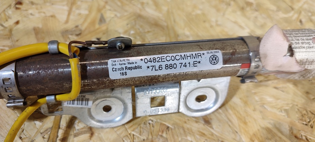 фото №5, Vw touareg 7l6 шторка безпеки подушка безпеки ліва оригінал