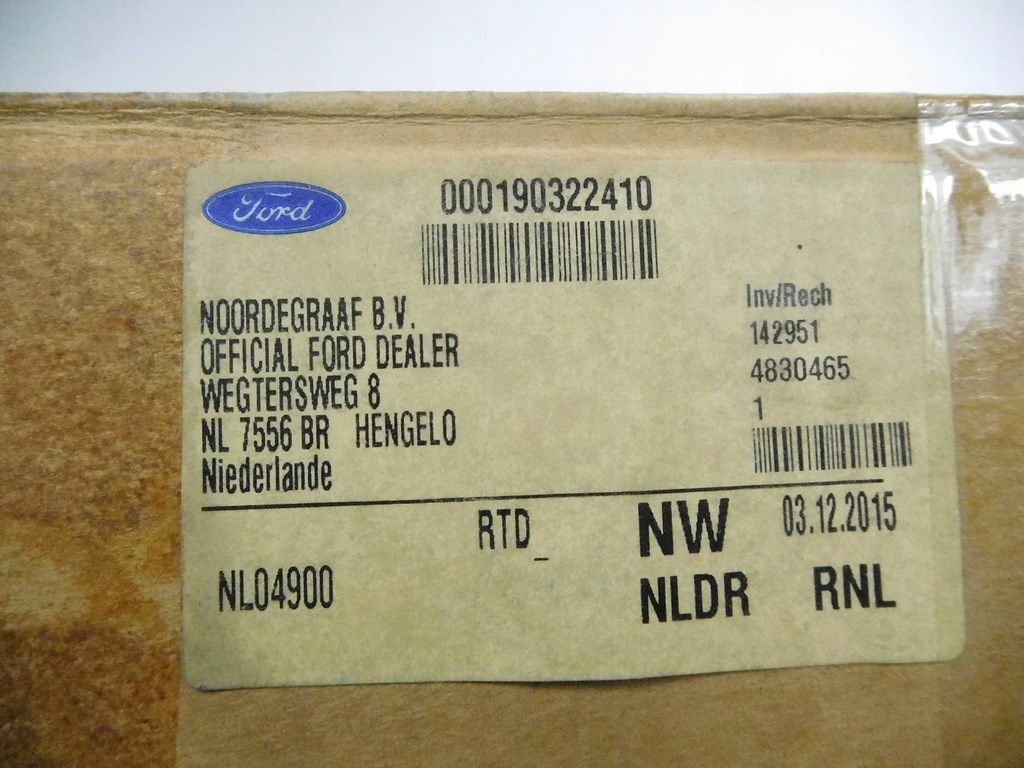 фото №10, Коробка запобіжників ford transit mk7 оригінальний номер 4830465