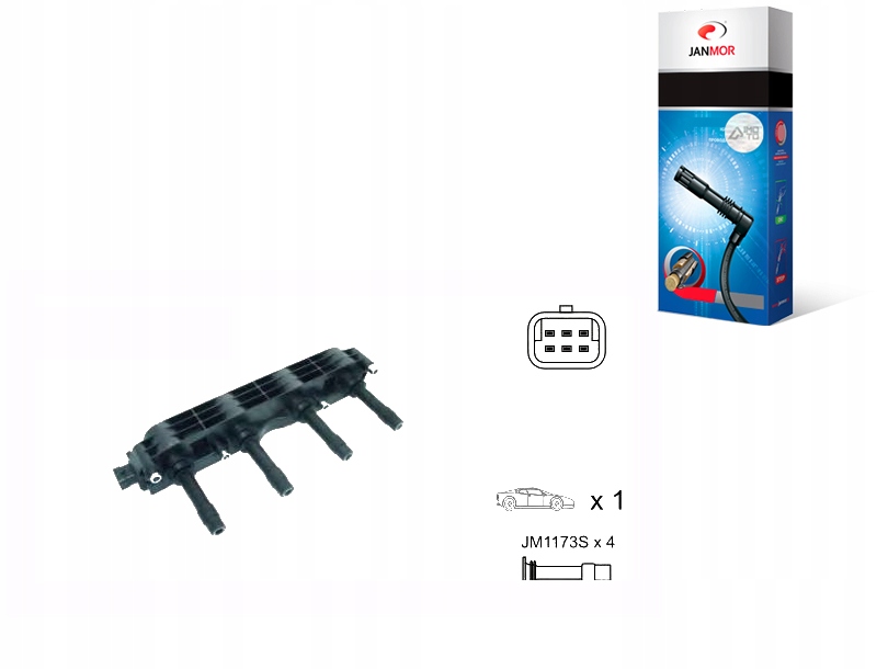 фото №1, Котушка запалювання opel janmor