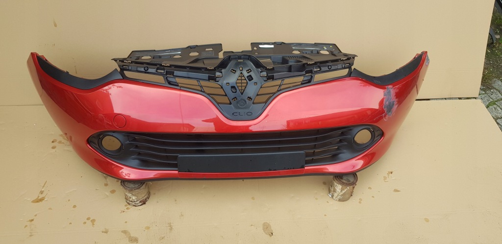 фото №1, Renault clio iv бампер передній решітка радіатора 620221112r