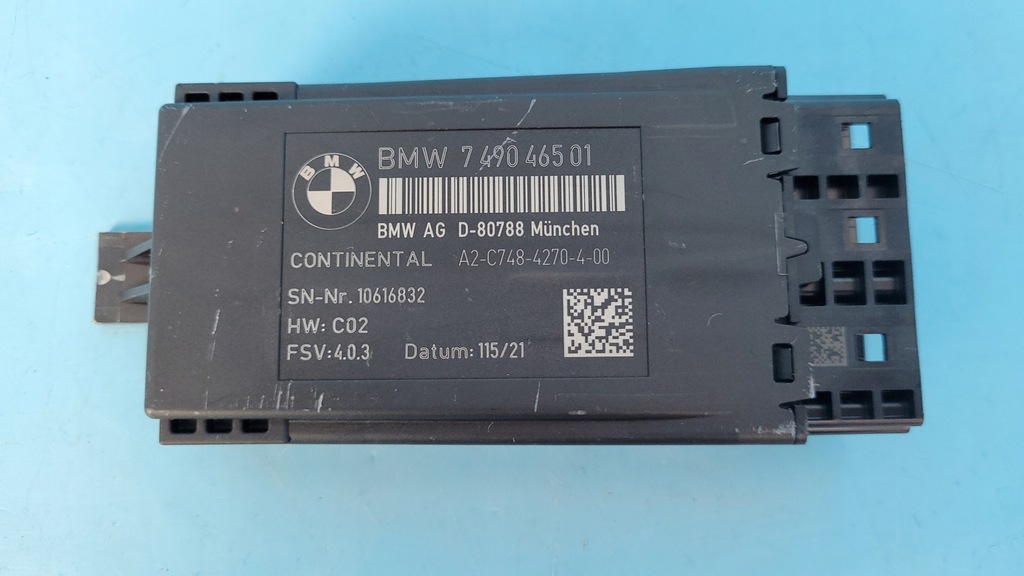 фото №11, Bmw 2' f44 218d gran coupe 21r модуль блок управления сиденье 7490465
