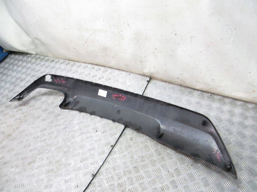 фото №8, Hyundai santa fe iii lift накладка бампера задняя 86665-2w500