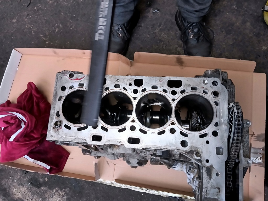 фото №7, Bmw f20 f21 2.0d 15r b47d20a блок двигателя wal коленчатый вкладыши поршни