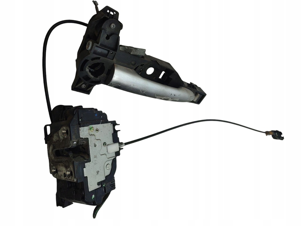 фото №2, Замок дверь левый перед 6 pin ручка renault modus clio iii