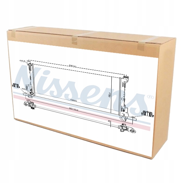 Купити Радіатор двигуна води renault trafic 3 1.6 dci