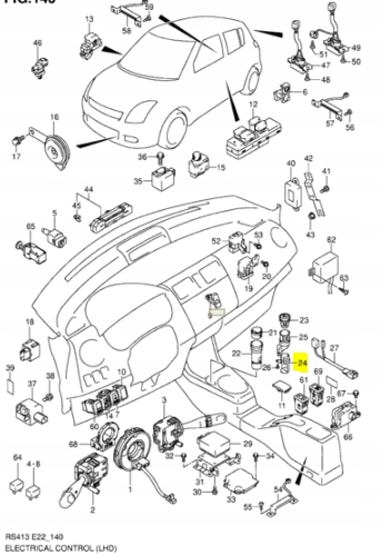 фото №7, Кришка прикурювач suzuki kei/swift оригінальний номер 39430-62ja0-000