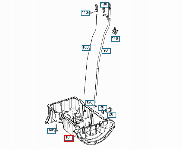 фото №1, Mercedes benz gla x156 двигатель oil поддон pan a2700107600