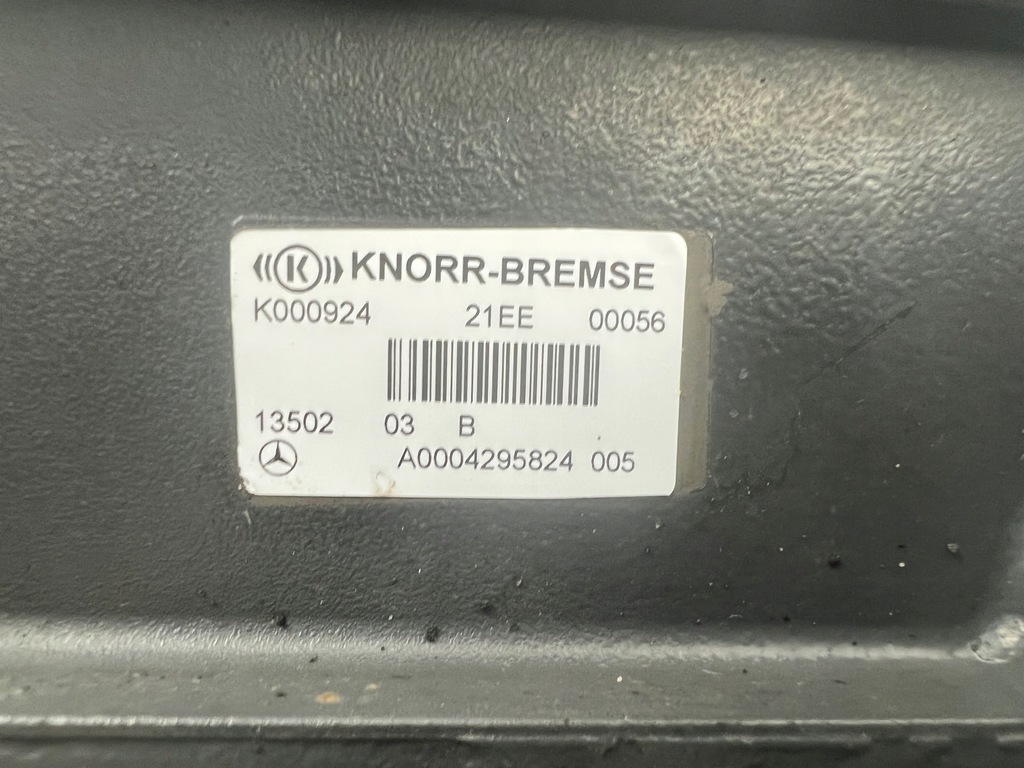 фото №4, Mercedes actros mp4 модулятор задняя ebs a0004295824