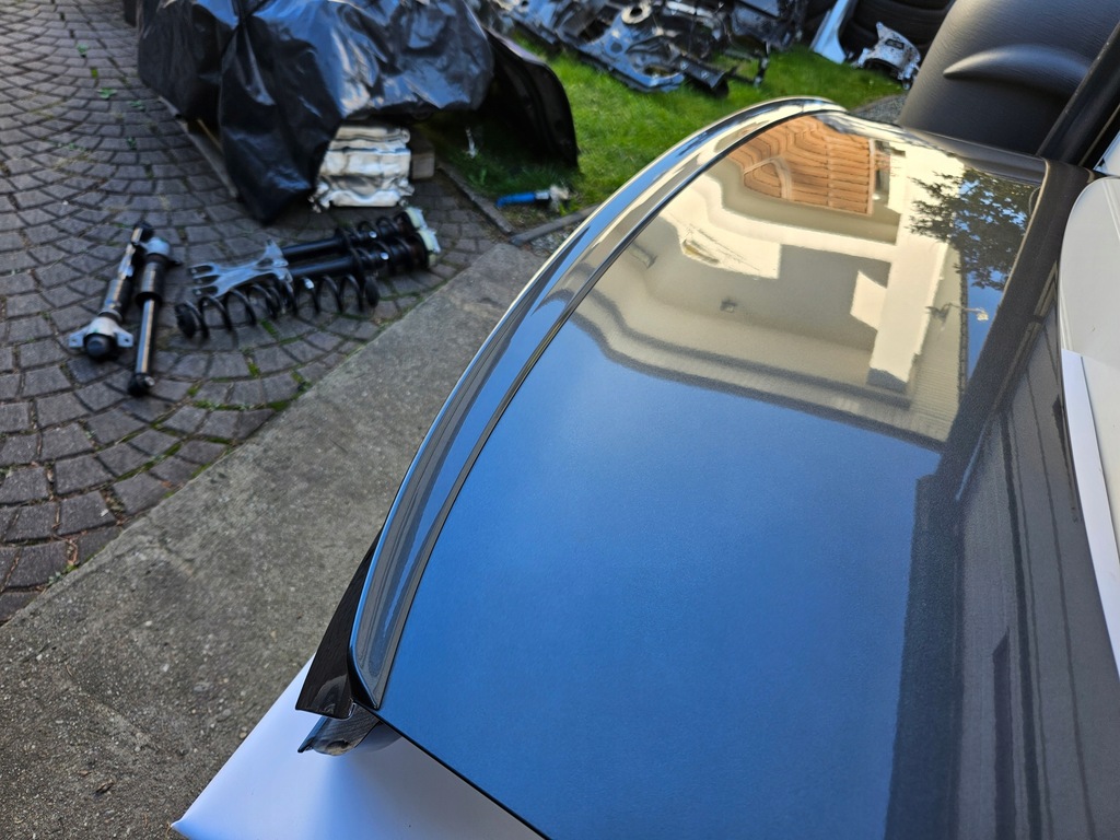 фото №9, Крышка багажника крышка багажника audi a4 b9 8w sedan lz7s s4 спойлер спойлер