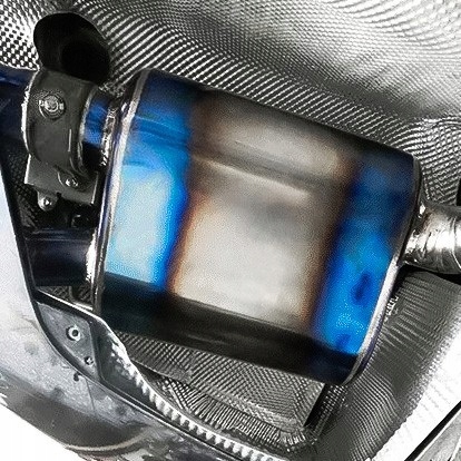 фото №7, Выхлоп гаситель титановый активные крышки porsche panamera 971 3.0t 2016-2020