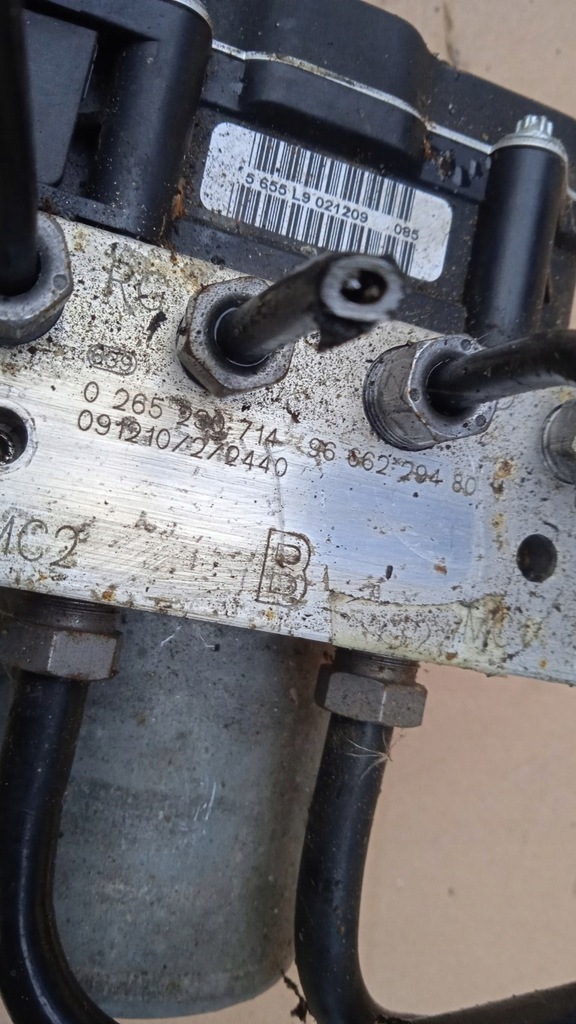 фото №1, Peugeot 308 t7 насос abs 0265951218