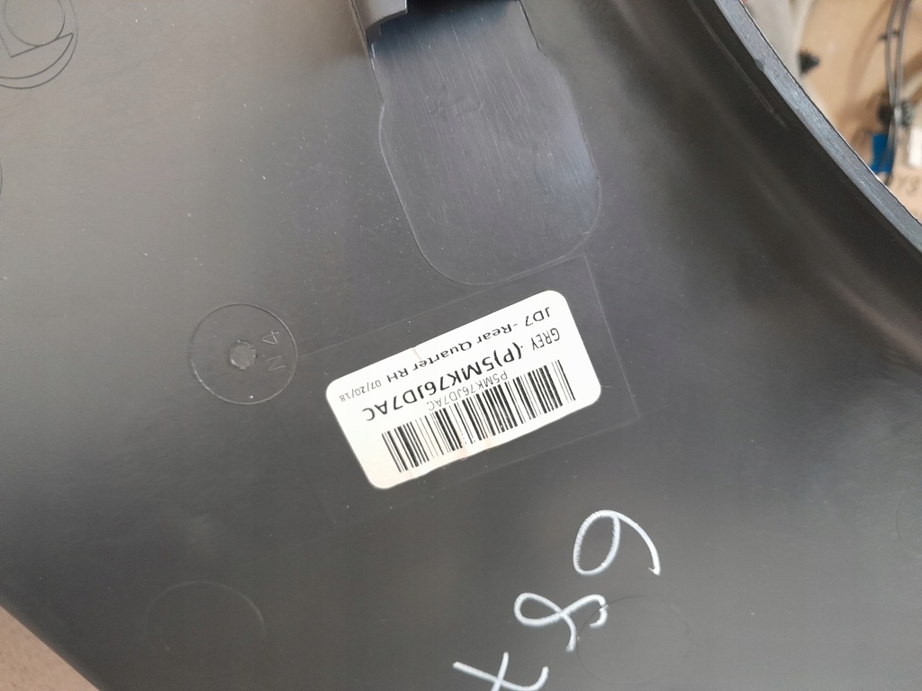 фото №8, Fiat 500 595 abarth lift 2018r 1.4t usa обшивка оббивка задня лівий правий