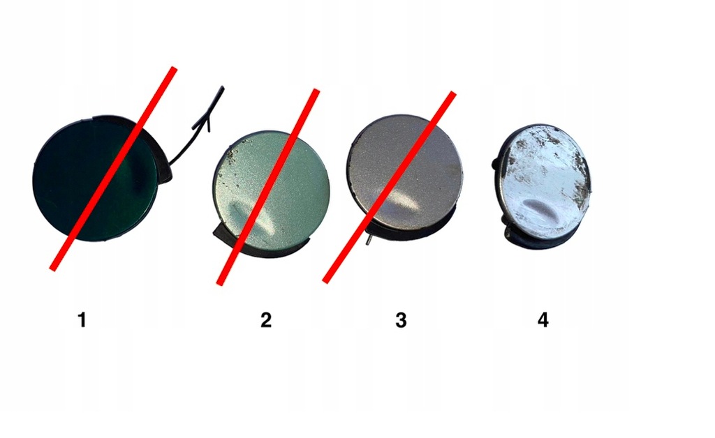 фото №1, Заглушка фаркоп перед 09165533 opel corsa c