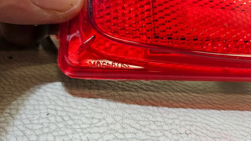 фото №7, Лампа отражатель бампера задняя bentley continental gt 3sd945071a nowa оригинал