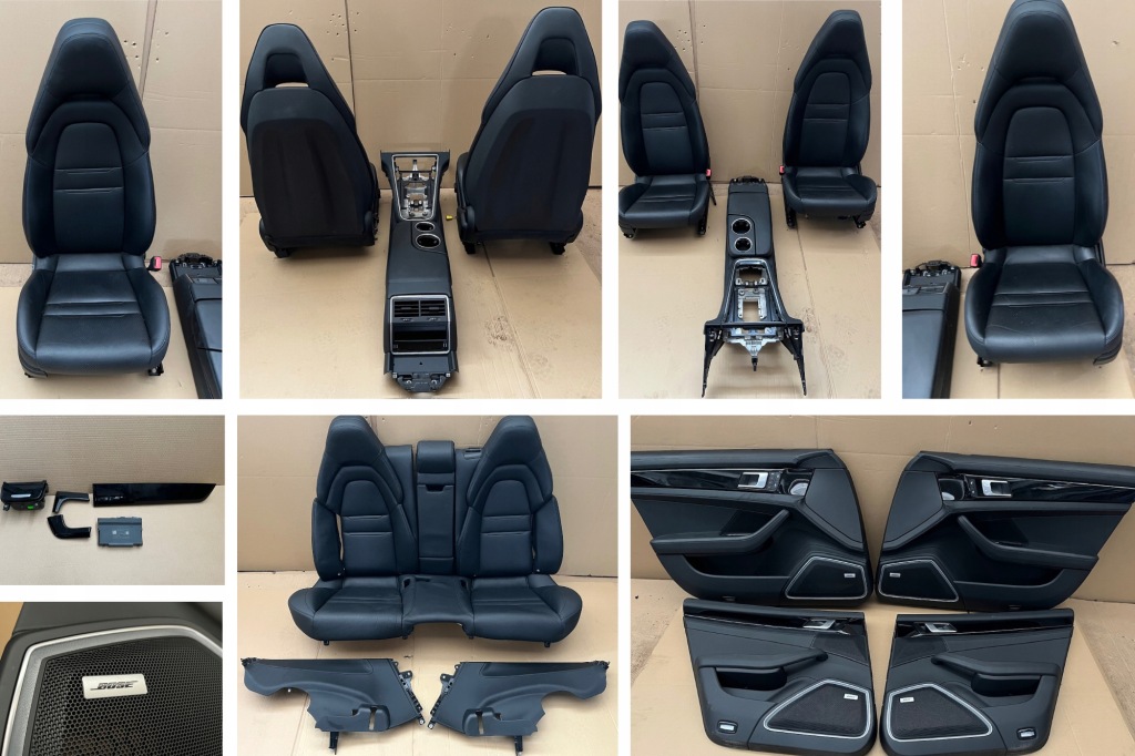 фото №1, Idealne повний сидіння + модулі підігрів porsche panamera 971 lift 23 r. 1