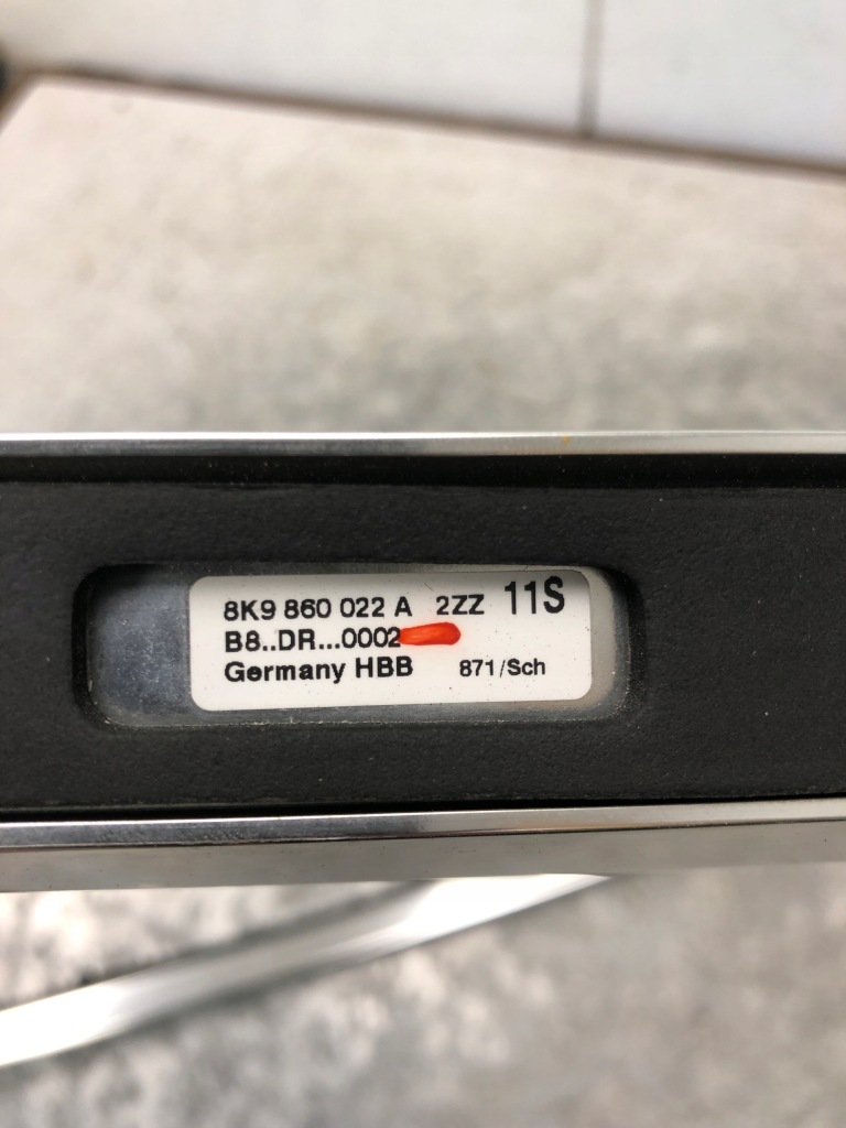 Купить Рейлинги кровельные хром audi a4 b8 универсал 8k9860021a 8k9860022a