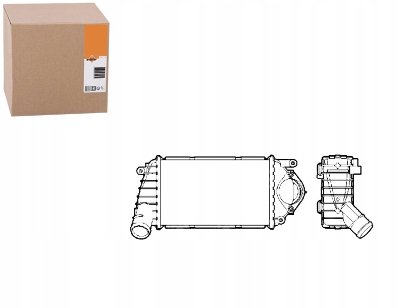 Купить Nrf 30849 радиатор воздуха наддувочный