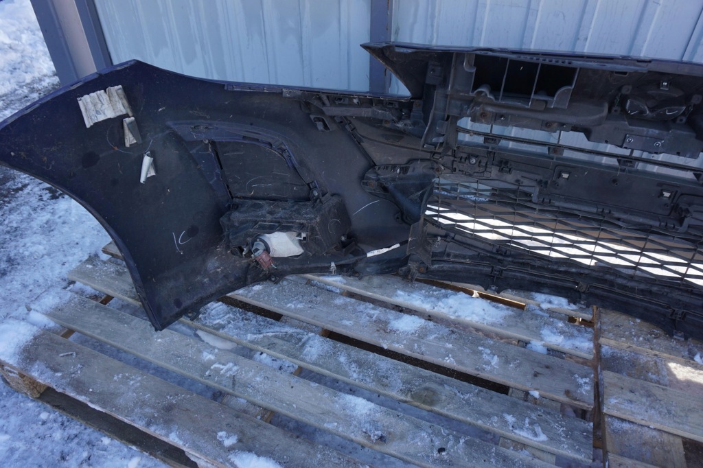 фото №12, Mazda 3 bl 2009-2013r бампер передний 35j granatowy bbn250031