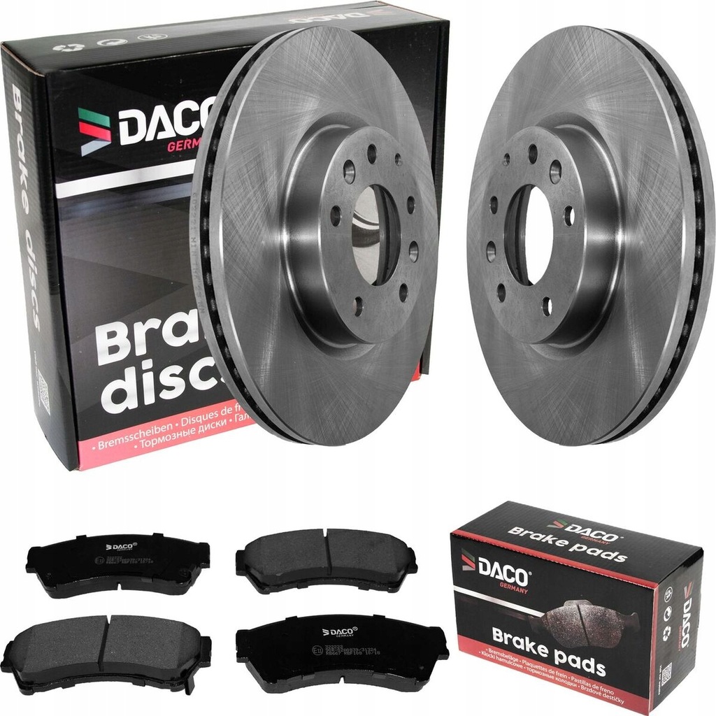 фото №1, Гальмівні диски + гальмівні колодки перед mazda 6 gh діаметр 299mm