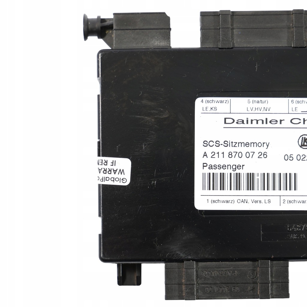 фото №9, Mercedes w211 модуль памяти сиденье правый перед a2118700726