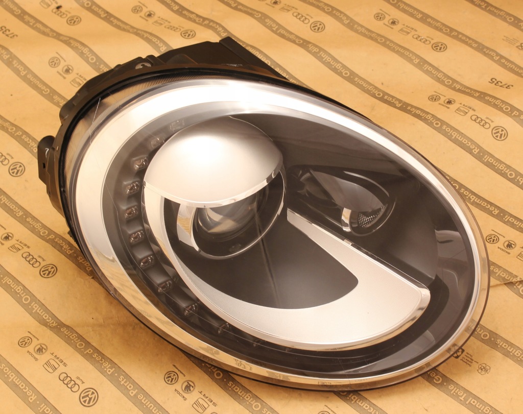 фото №1, Vw beetle 11-19 лампа передняя bi-xenon led