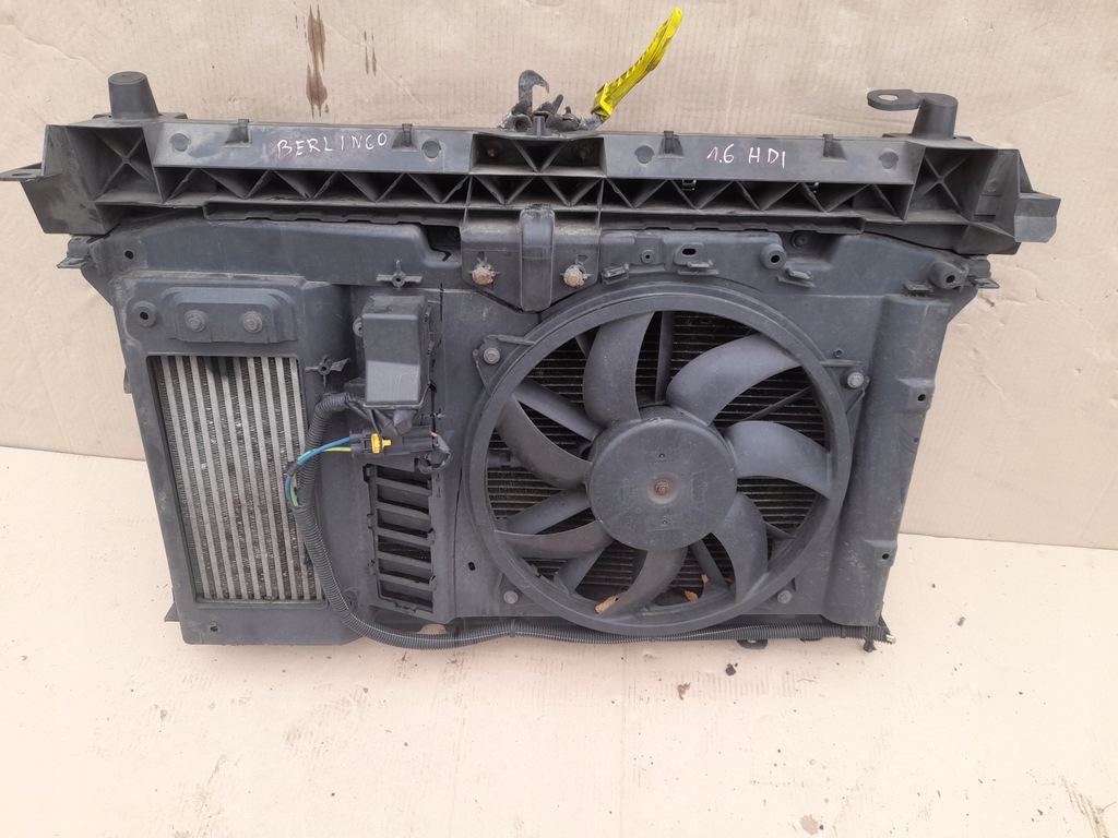 фото №1, Berlingo partner iii pas передній радіатор 1.6 hdi
