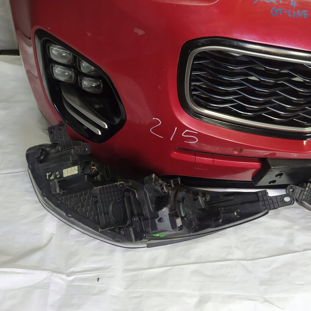 фото №10, Sportage iv 4 gt перед капот бампер лампы крыло