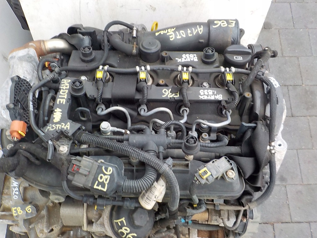 фото №13, Opel astra iv j 12r 1.7 cdti 110km двигатель a17dte kompletny film