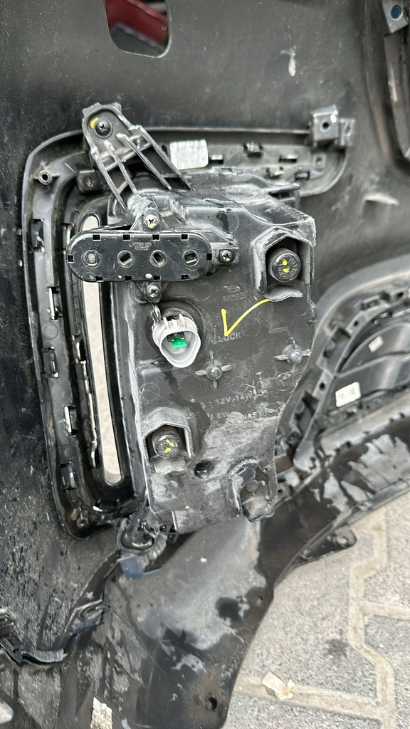 фото №6, Hyundai grand santa fe 2015- бампер перед передний