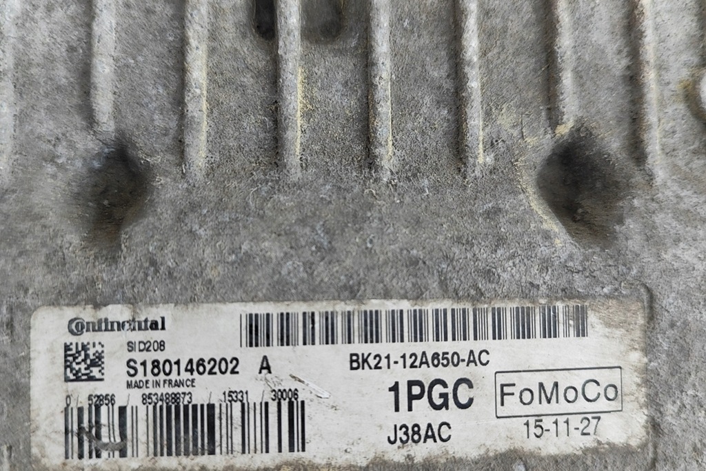 фото №7, Ford transit custom mk1 блок управляющий двигателем bk21-12a650-ac 2.2d 7