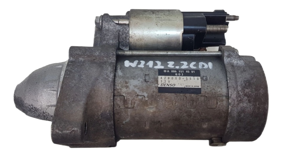 Купить Mercedes e w212 2.2 cdi стартер двигателя denso a0061514501