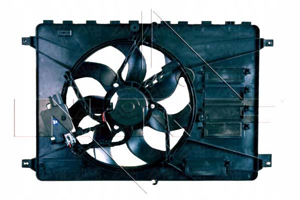 Купить 47593 nrf вентилятор радиатора ford galaxy, kuga, mondeo iv, s-max