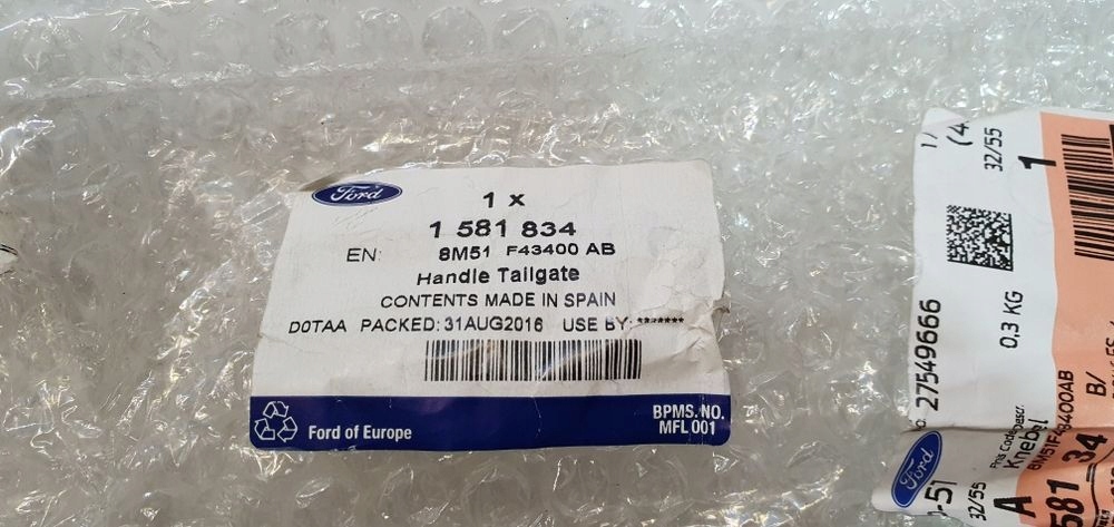 фото №7, Молдинг накладка крышки хром ford focus 2 ii sedan lift 08- оригинальный номер nowa