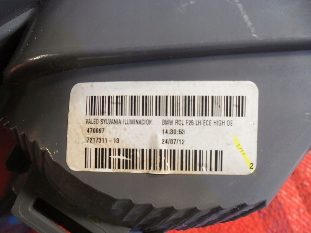 фото №16, Bmw x3 f25 lift лампа левая задняя левый задняя