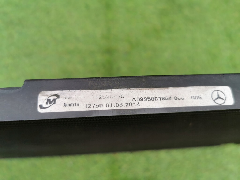 фото №11, Mercedes радиатор кондиционера a0995001854