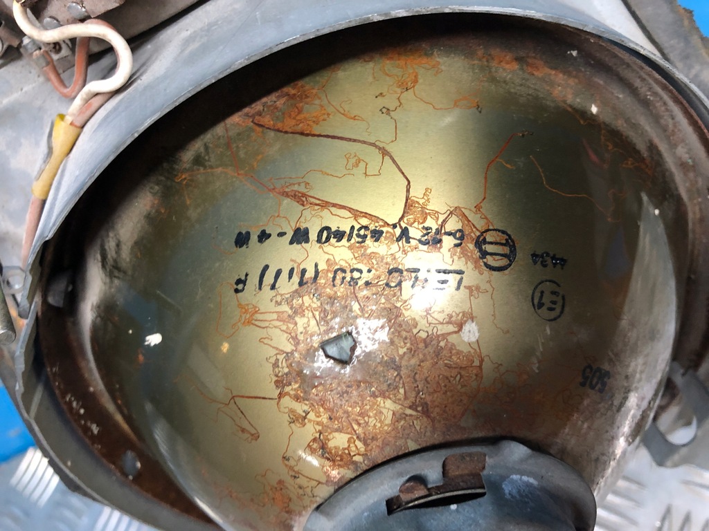 фото №9, Mercedes w108 w111 лампа перед передняя bosch