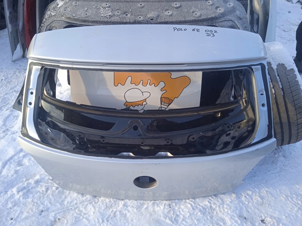 фото №1, Vw polo 6r крышка багажника задняя