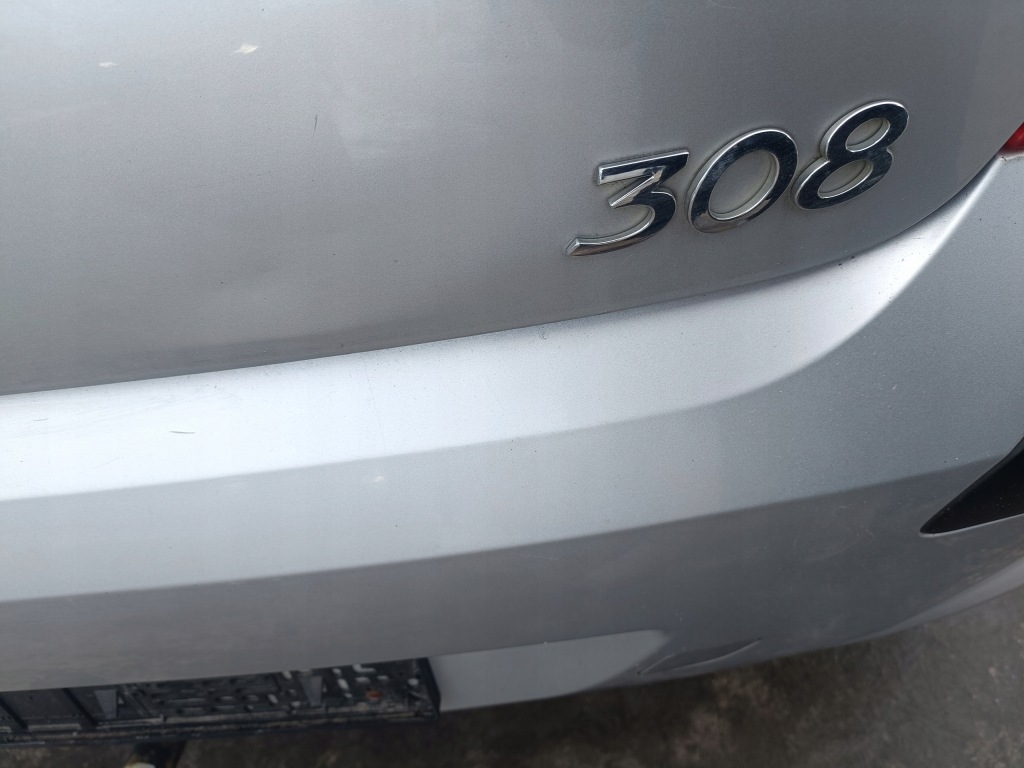 Peugeot 308 1 07-11 2008 r. ezrc 5d hb бампер задний задняя Доставка