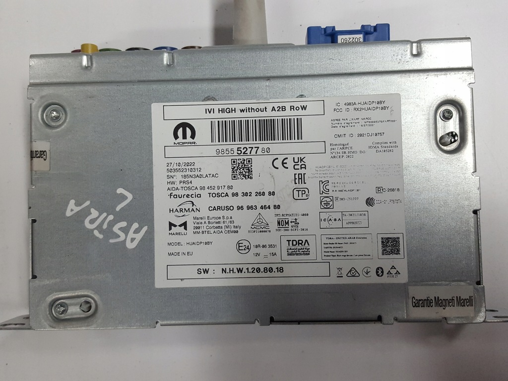 фото №1, Opel astra 6 vi l 21r- радіо навігація 9855527780